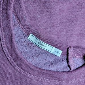 Obey Burgundy Sugar Skull Sweatshirt